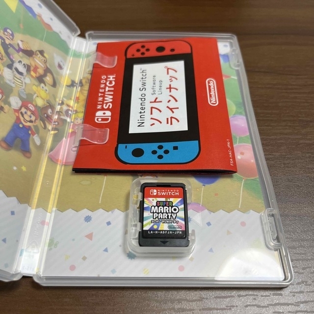 Nintendo Switch(ニンテンドースイッチ)の【！専用！】スーパー マリオパーティ Switch エンタメ/ホビーのゲームソフト/ゲーム機本体(家庭用ゲームソフト)の商品写真