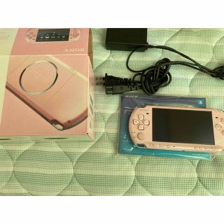 プレイステーションポータブル(PlayStation Portable)のpsp 3000 brossom pink バッテリーなし(携帯用ゲーム機本体)