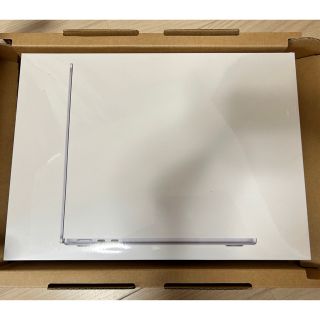 マック(Mac (Apple))のAPPLE MacBook Air M2 シルバー色　新品未開封　即日発送(ノートPC)