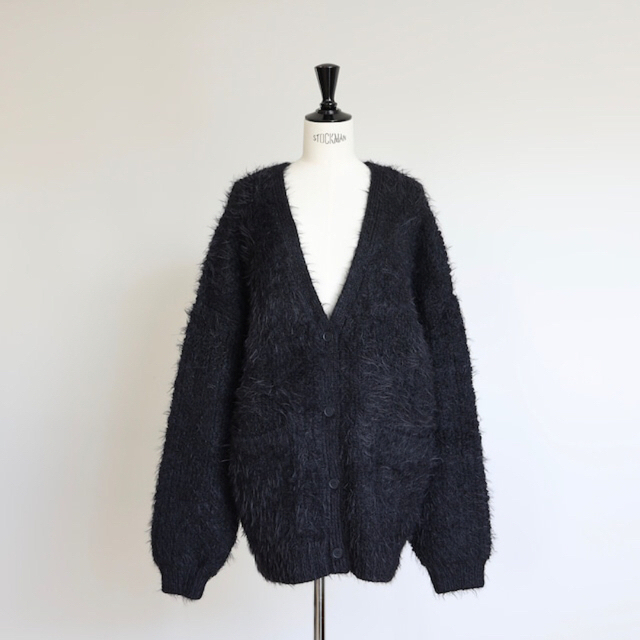 Drawer(ドゥロワー)のgypsohila Feather Knit Cardigan レディースのトップス(カーディガン)の商品写真