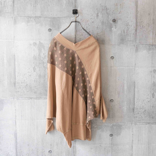 ISSEY MIYAKE ME】変形カットソー ドット 希少-