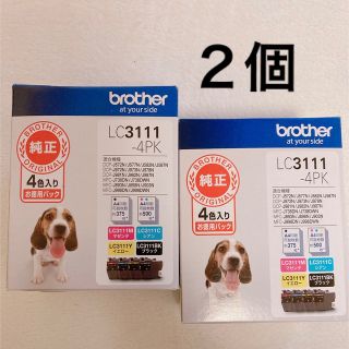 ブラザー(brother)のインク ブラザー 純正 カートリッジ LC3111 -4PK   2箱(PC周辺機器)