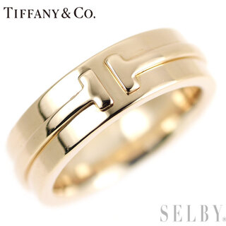 ティファニー(Tiffany & Co.)のティファニー K18PG リング Tツーナロー(リング(指輪))