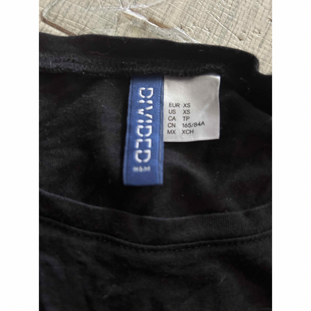 H&M(エイチアンドエム)のロングtシャツ　長め メンズのトップス(Tシャツ/カットソー(七分/長袖))の商品写真