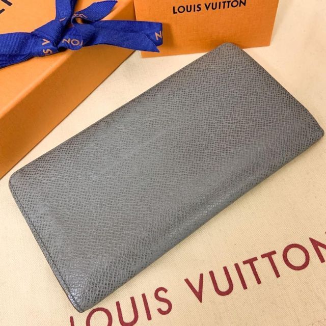 LOUIS VUITTON - ルイヴィトン タイガ ポルトフォイユ ブラザ 二つ折り