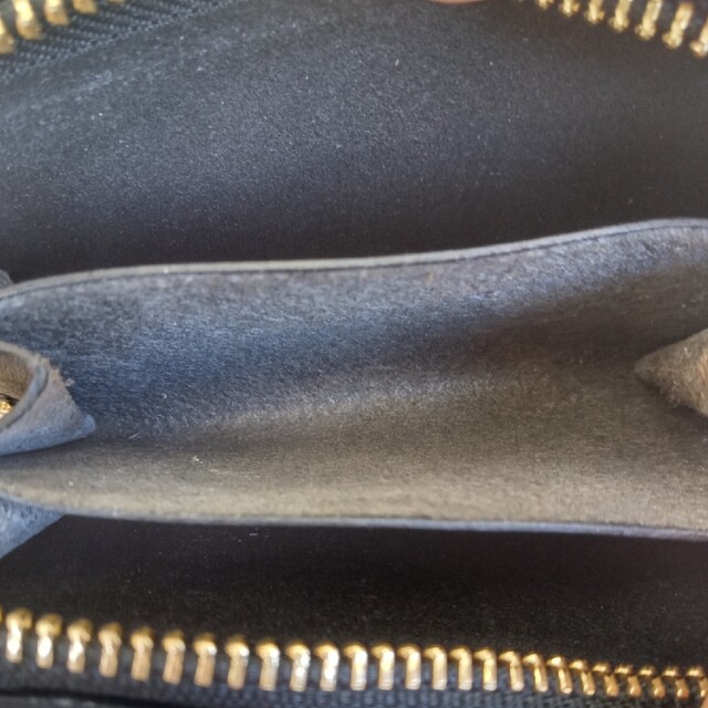HERZ(ヘルツ)の申請あり! {極美品} HERZ KK−59 コンパクト財布 ブラックカラー レディースのファッション小物(コインケース)の商品写真