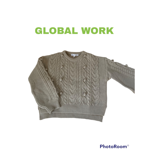 GLOBAL WORK(グローバルワーク)のGLOBAL WORK ニット キッズ/ベビー/マタニティのキッズ服女の子用(90cm~)(ニット)の商品写真