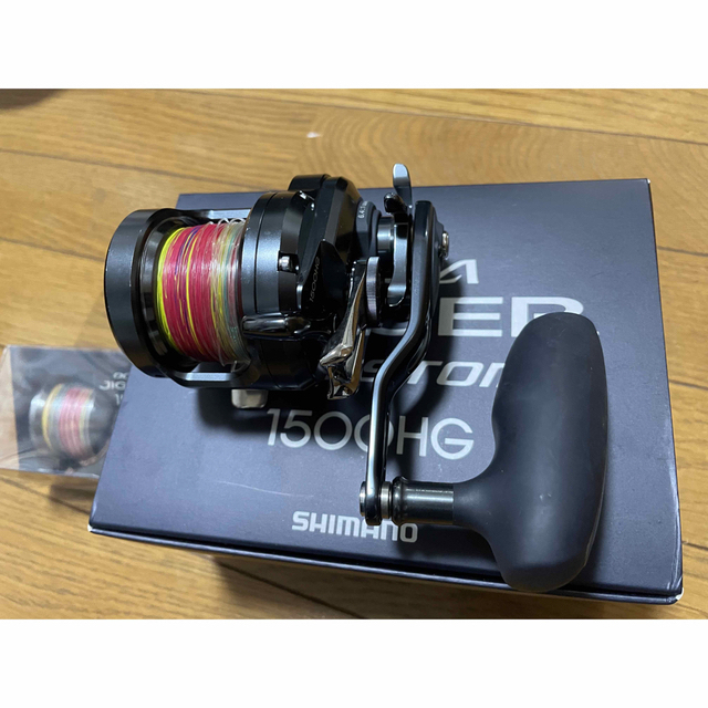 SHIMANO(シマノ)の美品　オシアジガー 1500HG Fカスタム　予備スプールセット スポーツ/アウトドアのフィッシング(リール)の商品写真