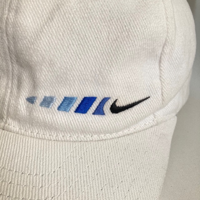 NIKE(ナイキ)の'90s 銀タグ NIKE cap / white 希少 メンズの帽子(キャップ)の商品写真