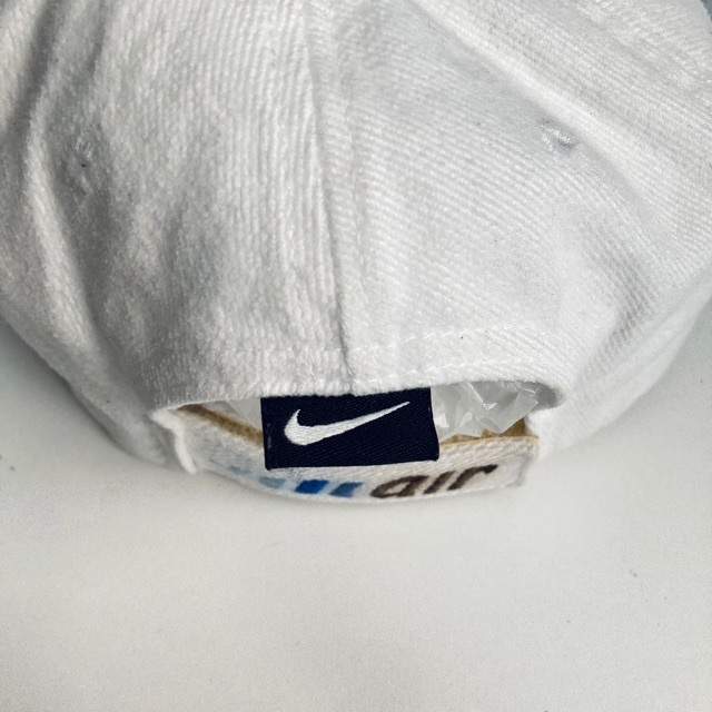 NIKE(ナイキ)の'90s 銀タグ NIKE cap / white 希少 メンズの帽子(キャップ)の商品写真