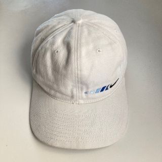 ナイキ(NIKE)の'90s 銀タグ NIKE cap / white 希少(キャップ)