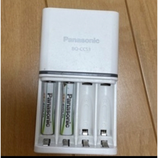 Panasonic - Panasonic エネループ（単3.単4電池対応）単4電池２本付き