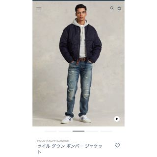 【新品】ツイル ダウン ボンバージャケット
