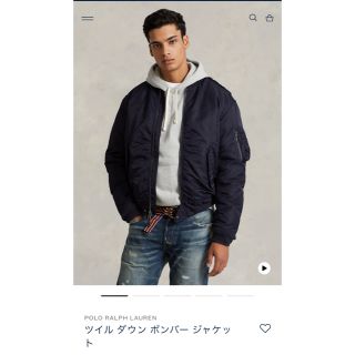 POLO（RALPH LAUREN） - 【新品】ツイル ダウン ボンバージャケットの