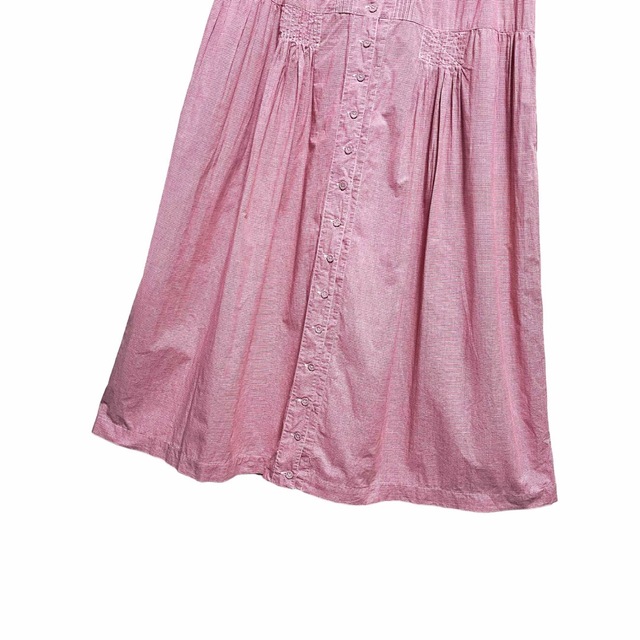 匿名発送 美品 PINK HOUSE チェックリボンワンピース サイズフリー