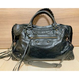 バレンシアガ(Balenciaga)のバレンシアガ ザ•シティ 2wayバッグ　ブラック(ハンドバッグ)