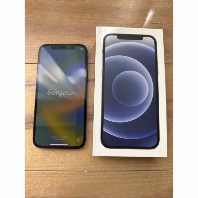 4年保証』 - iPhone iPhone ブラック アイフォン 本体 128G 12