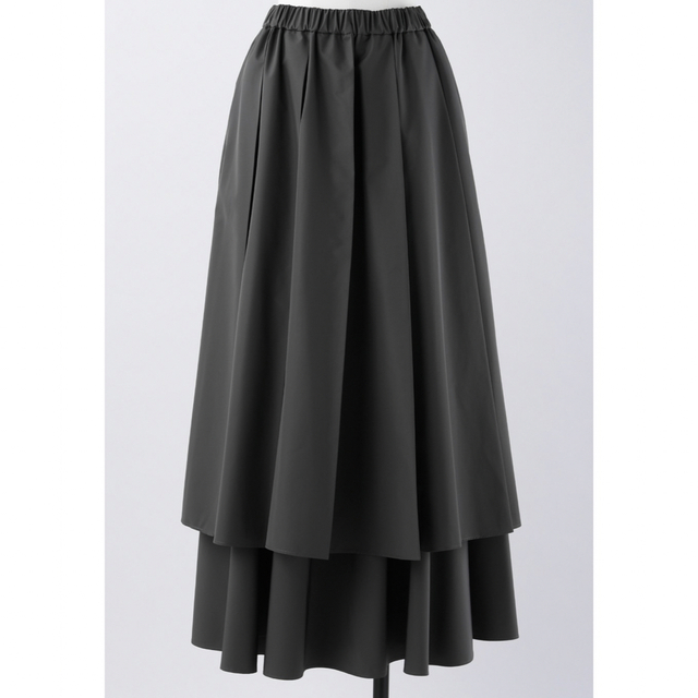 ENFOLD   layered pleats skirt nagonstansの通販 by yuu