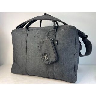 ポーター(PORTER)の【美品】porter　トート　ショルダー　ビジネスバック　2WAY　10th(ビジネスバッグ)