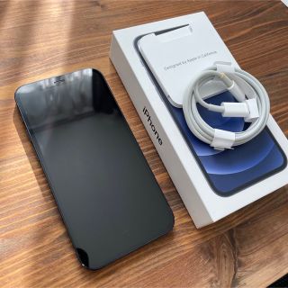 アイフォーン(iPhone)のiPhone12mini 128GB ブラック(スマートフォン本体)