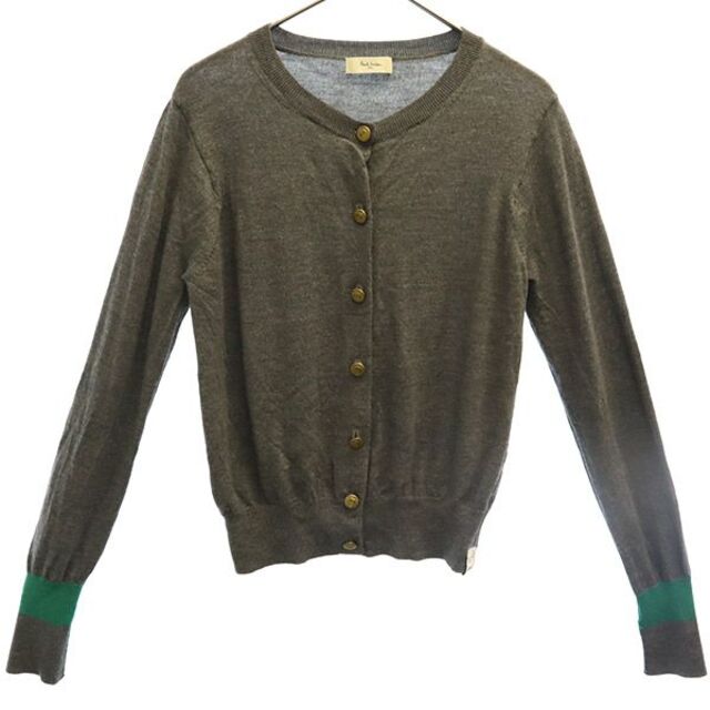 Paul Smith - ポールスミス ウール100% ニット カーディガン M グレー