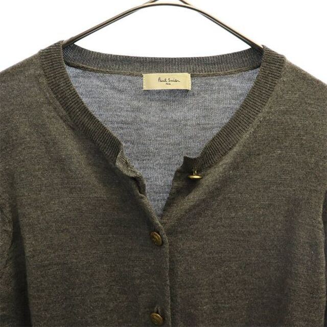 Paul Smith - ポールスミス ウール100% ニット カーディガン M グレー