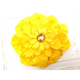 ★Katelyn&Co.★sweet flower　イエロー　ヘアクリップ★(その他)