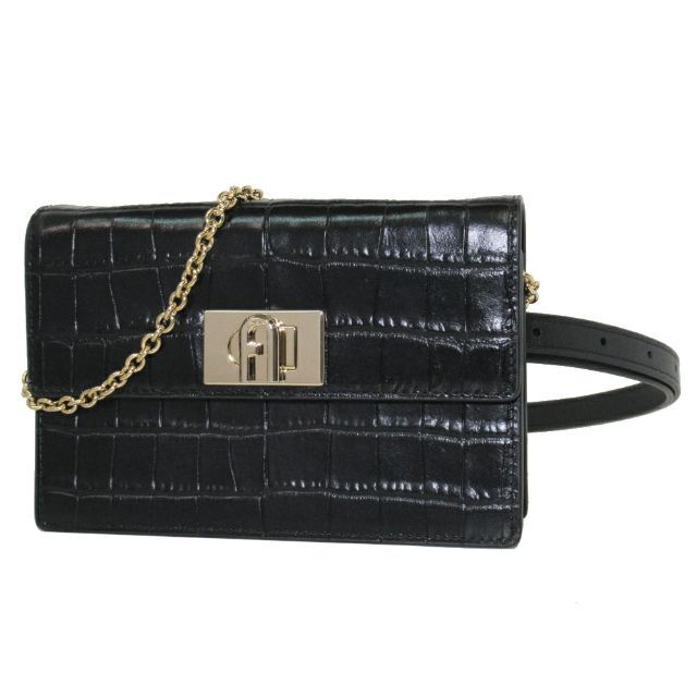 2/美品 クロコ ショルダー付き ハンドバッグ | legaleagle.co.nz