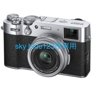 フジフイルム(富士フイルム)の富士フイルム FUJIFILM X100V [シルバー]新品未使用4台(コンパクトデジタルカメラ)