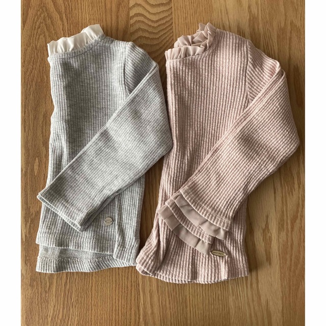 petit main(プティマイン)の専用ページ⭐︎プティマイン　トップス✖️2 キッズ/ベビー/マタニティのキッズ服女の子用(90cm~)(Tシャツ/カットソー)の商品写真