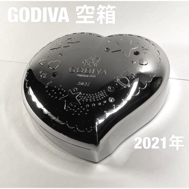 GODIVA ゴディバ 空箱 未使用 2021年 インテリア/住まい/日用品のインテリア小物(小物入れ)の商品写真