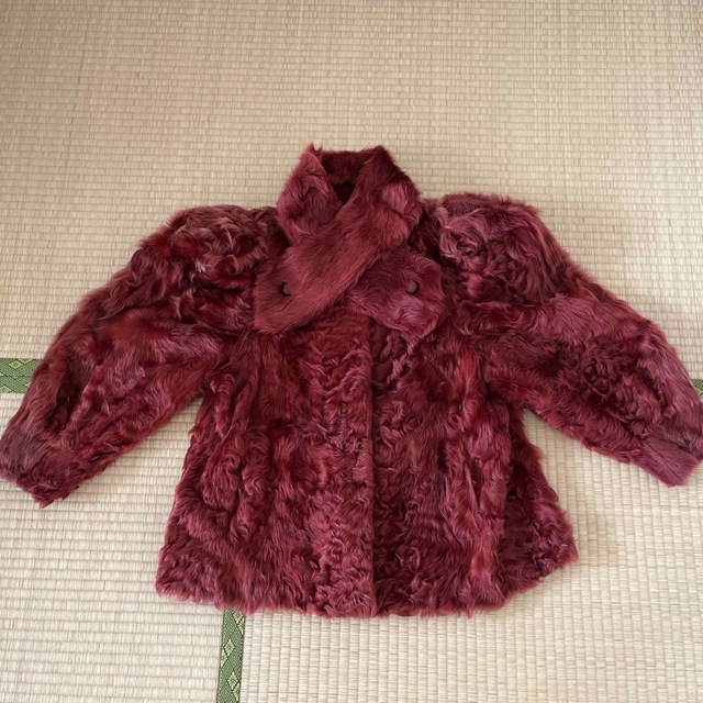 EMBA  羊毛皮　コートジャケット