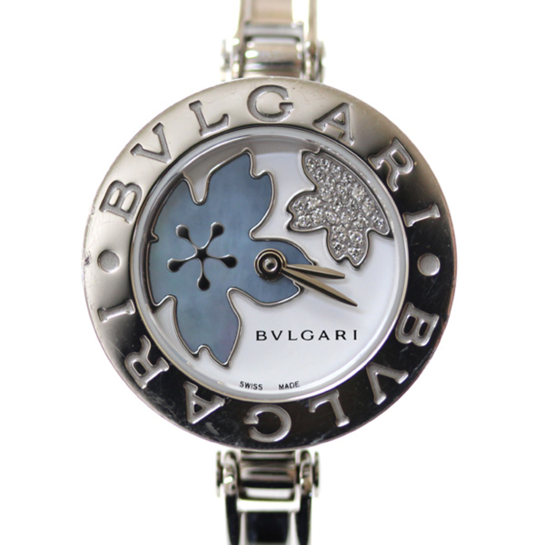 約82mm腕周りBVLGARI ブルガリ  B-zero1 ビーゼロワン メディテラネアン ガーデン 腕時計 電池式 BZ22S レディース