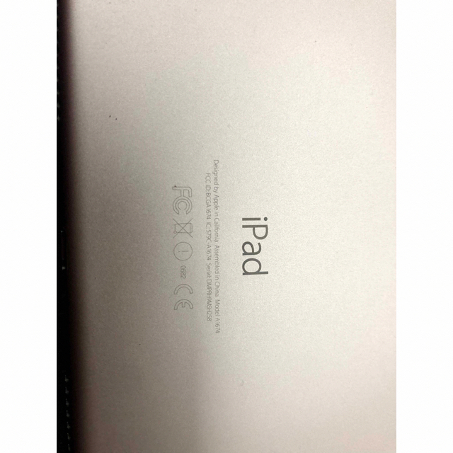 iPad 9.7 128GB cellular SIMロック解除済品 送料込