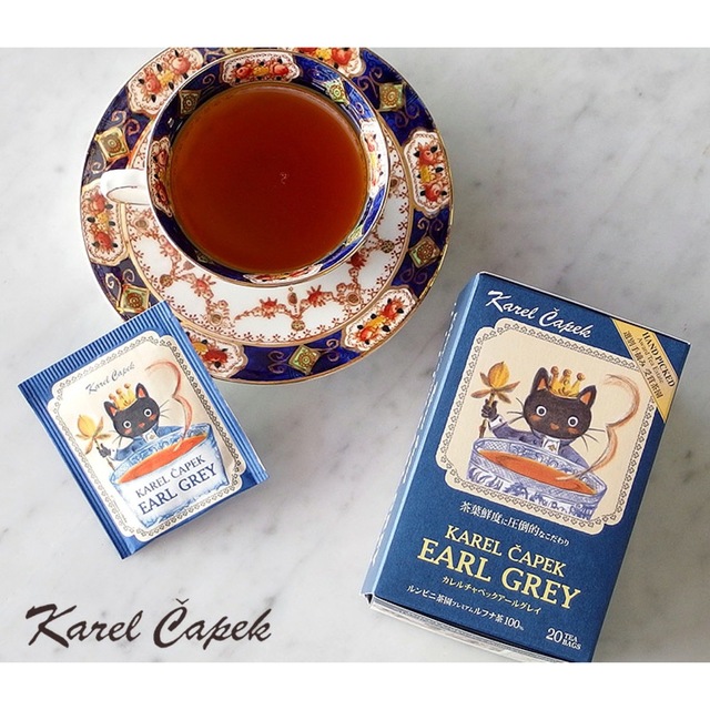 KarelCapek(カレルチャペック)の❤︎週末お値下げ❤︎ カレルチャペック アールグレイ 20TEA BAGS 食品/飲料/酒の飲料(茶)の商品写真