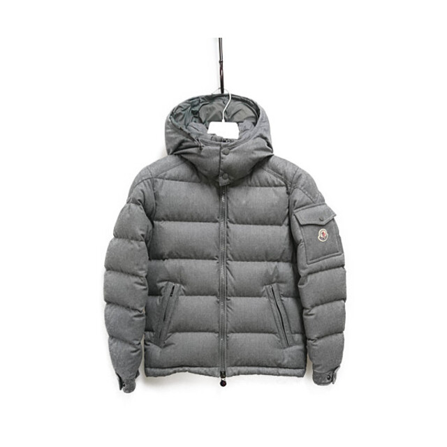 今年の新作から定番まで！ MONCLER 30021【中古】 / 正規品 ０ グレー