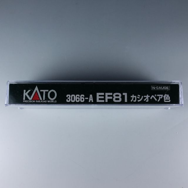 　KATO  3066-A EF81カシオペア色 エンタメ/ホビーのおもちゃ/ぬいぐるみ(鉄道模型)の商品写真