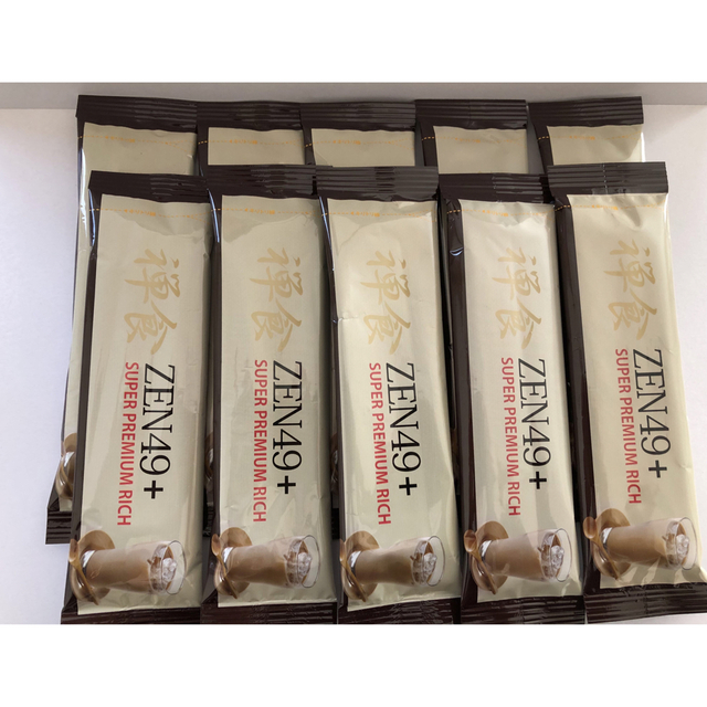 禅食ZEN49＋スーパープレミアムリッチ18ｇ×10包ダイエット食品