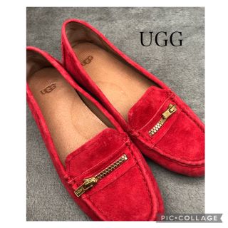 アグ(UGG)のUGG アグ　スエードレザーモカシン　パンプス(スリッポン/モカシン)