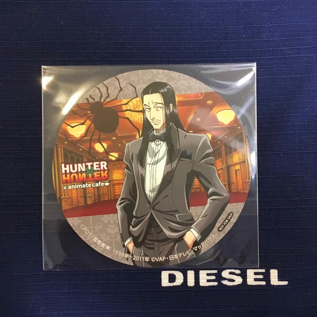 HUNTER×HUNTER 2.5弾 仙台限定 コースター ノブナガ-eastgate.mk