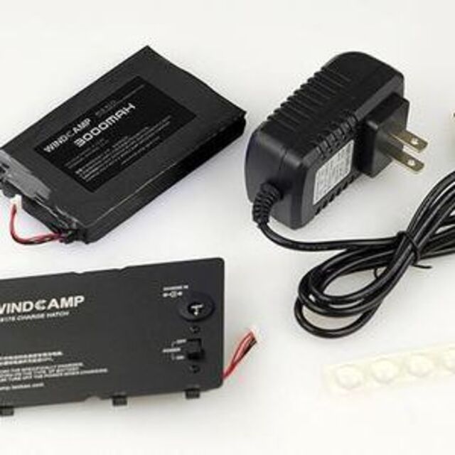 WINDCAMP FT-818/FT-817用 3000mAh チャージャー3点