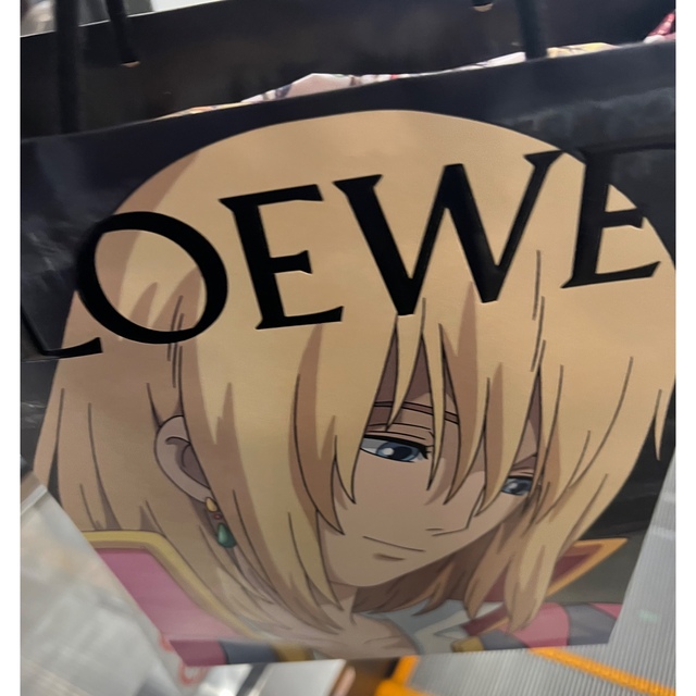 LOEWE(ロエベ)のLOEWE ロエベ ジブリハウル コラボ カルシファーマフラー レディースのファッション小物(マフラー/ショール)の商品写真