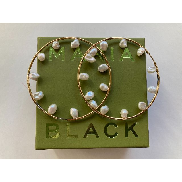 MARIA BLACK - マリアブラック　バロック70フープイヤリング　ゴールド　２つ
