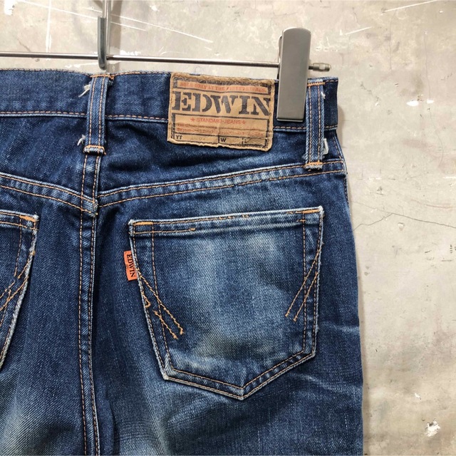 EDWIN(エドウィン)の国産ビンテージ古着 エドウィンw28ジーンズ ジーパン デニム メンズのパンツ(デニム/ジーンズ)の商品写真