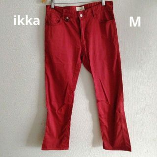 IKKA ブラック スキニー  コットンパンツUSED M