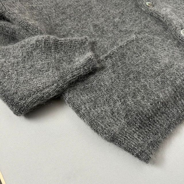 UNUSED - 定価以下 UNUSED 7G MOHAIR CARDIGAN モヘアカーディガンの