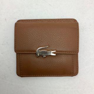 ラコステ(LACOSTE)のLACOSTE  ラコステ　コインケース　カードケース　財布　ブラウン　r441(財布)