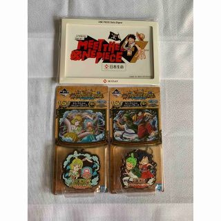 ワンピース(ONE PIECE)の値下げ！ワンピース一番くじラバーマスコット・日本生命日めくりカレンダー　非販売品(キャラクターグッズ)