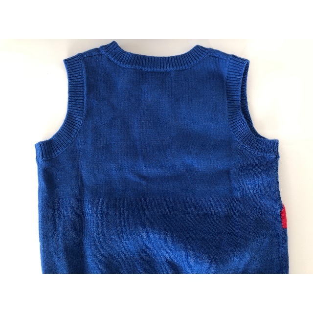 familiar(ファミリア)のfamiliar ファミリア ニットベスト 90cm キッズ/ベビー/マタニティのキッズ服男の子用(90cm~)(ニット)の商品写真