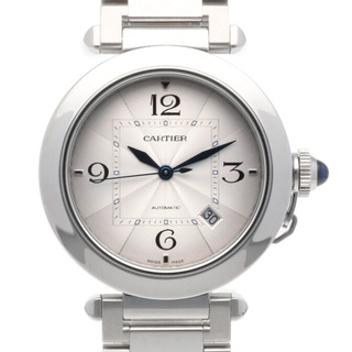 カルティエ(Cartier)のカルティエ CARTIER パシャ41 腕時計 ステンレススチール  中古(腕時計(アナログ))